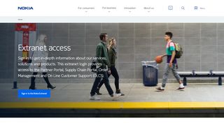 
                            3. Extranet access | Nokia Networks