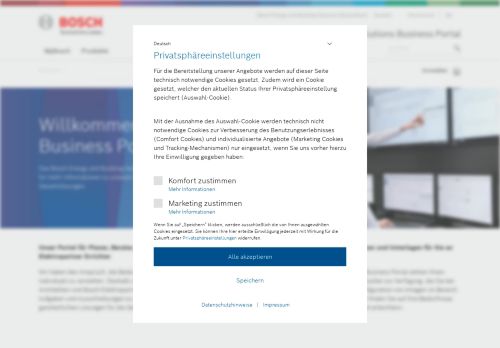 
                            12. Extranet - Bosch Sicherheitssysteme GmbH