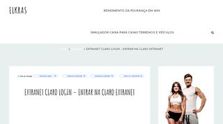 
                            5. EXTRANET CLARO LOGIN – ENTRAR NA CLARO EXTRANET | Elkras