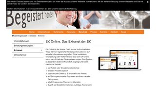 
                            2. Extranet - EK servicegroup