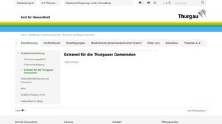 
                            10. Extranet für die Thurgauer Gemeinden