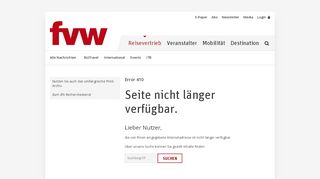 
                            7. Extranet für TUI-Agenturen - fvw