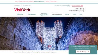 
                            11. extranet & guestlink - Members - Visit York