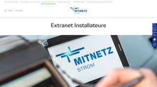 
                            6. Extranet Installateure - Nutzen Sie als Installateur ... - MITNETZ STROM