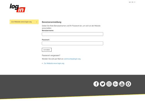 
                            1. Extranet - login Berufsbildung