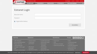 
                            4. Extranet (Login) - KASTNER Gruppe