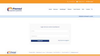 
                            4. extranet login - Premed.be