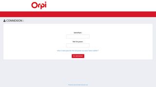 
                            2. Extranet orpi