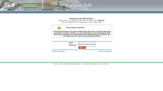 
                            2. Extranet SdF