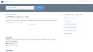 
                            12. Extranet unicredit ras - Oggettivolanti.it