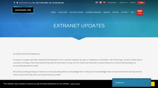 
                            9. Extranet Updates - AccuBook