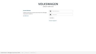 
                            2. Extranet - Volkswagen Group Services GmbH :: Login
