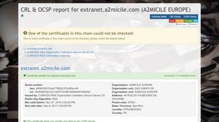 
                            11. extranet.a2micile.com (A2MICILE EUROPE)