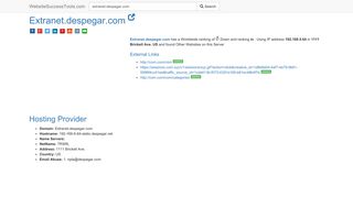 
                            6. Extranet.despegar.com Error Analysis (By Tools)