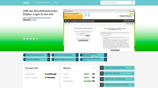 
                            7. extranet.doepfer-schulen.de - LMS der Berufsfachschulen Döpf ...