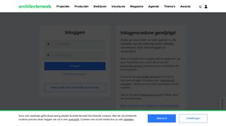 
                            7. extranet/login.aspx - Architectenweb