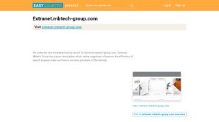 
                            10. Extranet.mbtech-group.com - Easycounter