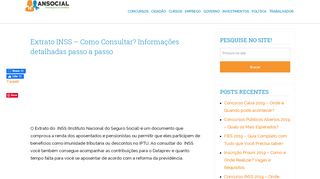 
                            12. Extrato INSS - Como Consultar? Informações detalhadas passo a passo