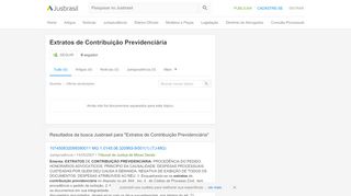 
                            13. Extratos de Contribuição Previdenciária - JusBrasil