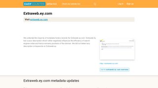 
                            5. Extraweb Ey (Extraweb.ey.com) - Access to eMail - Easy Counter