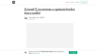 
                            7. ExxonFX recensione e opinioni broker forex truffa? – Binary Option ...