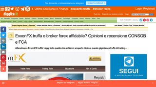 
                            5. ExxonFX truffa o broker forex affidabile? Opinioni e recensione ...