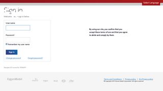 
                            4. ExxonMobil Portal: Login