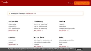 
                            12. Exzellenter Kundenservice und Kontakt - Opodo Deutschland