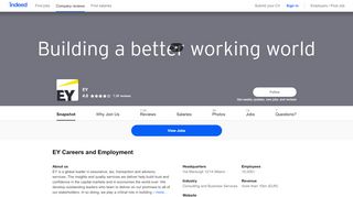 
                            12. EY Careers and Employment | Indeed.com