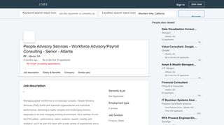 
                            11. EY hiring People Advisory Services - Workforce Advisory/Payroll ...