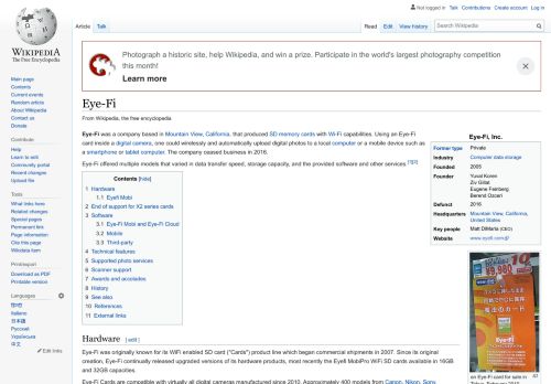 
                            4. Eye-Fi - Wikipedia