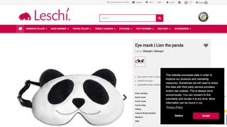 
                            12. Eye mask | Lien the panda 10016 - Leschi