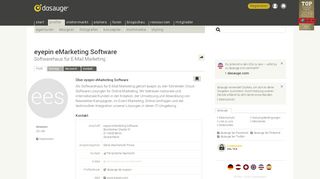 
                            3. eyepin eMarketing Software – dasauge®