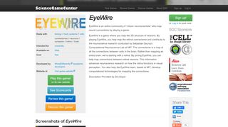 
                            9. EyeWire | The Science Game Center