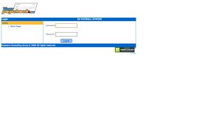 
                            6. EZ Payroll Login - Keystone Consulting Group Inc. Web Payroll System