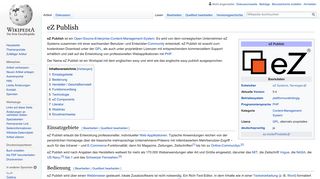 
                            5. eZ Publish – Wikipedia