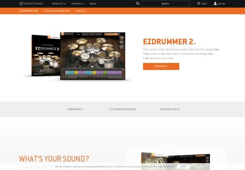 
                            5. EZdrummer LINE - Toontrack