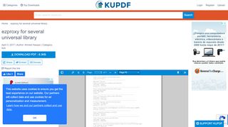 
                            9. ezproxy for several universal library - Free Download PDF - KUPDF