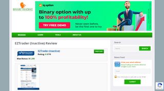 
                            13. EZTrader (Inactive) | Binary Trading