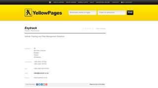 
                            9. Ezytrack - Transport - Vehicle Security - Yellow Pages