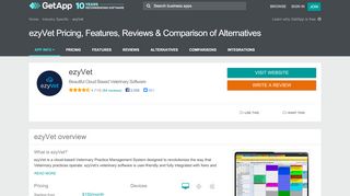 
                            6. ezyVet Pricing, Features, Reviews & Comparison of Alternatives ...