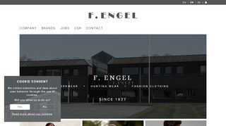 
                            13. F. Engel K/S - Workwear | Hunting wear | Fashion clothing