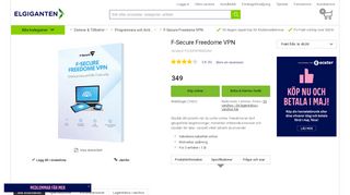 
                            10. F-Secure Freedome VPN - Programvara och Antivirus - Elgiganten