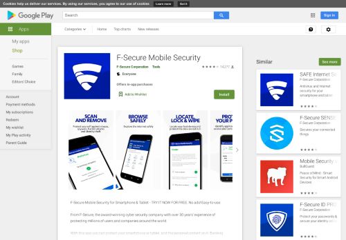 
                            4. F-Secure Mobile Security - Apps on Google Play