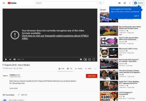 
                            3. F1 Esports 2018 - How It Works! - YouTube