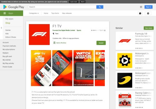 
                            4. F1 TV - Apps on Google Play