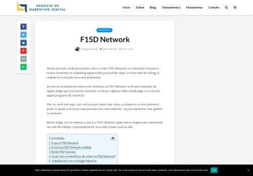
                            9. F15D Network - Negócio de Marketing Digital
