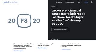 
                            2. F8 - Facebook for Developers