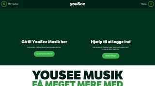
                            1. Få adgang til millioner af musiknumre med YouSee