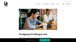 
                            11. Få adgang til Ordbogen.com – IA Sprog